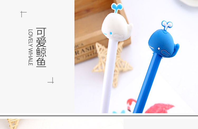Cute Cartoon Creativity Water Spray Whale Gel Pen Creative Water-Based Paint Pen Black Signature Pen Students' Supplies Cute Cartoon Creativity Water Spray Whale Gel Pen Creative Water-Based Paint Pen Black Signature Pen Students' Supplies