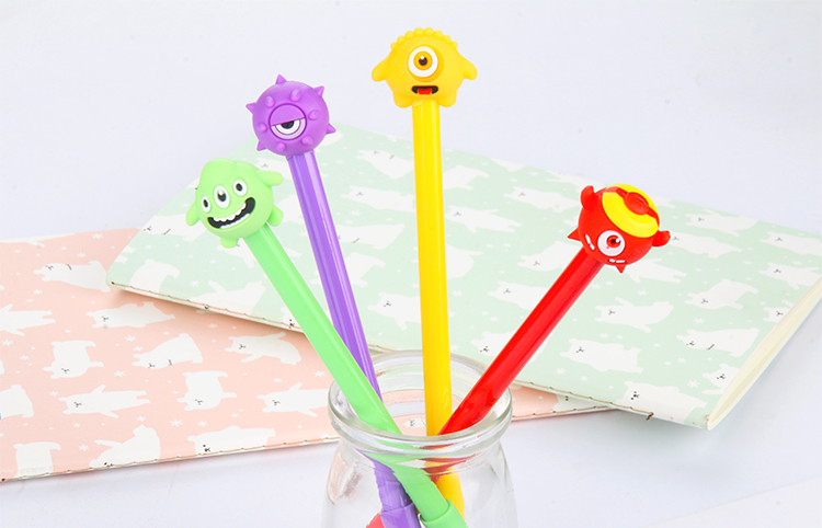 New Cartoon Creative Ball Gel Pen Purr Black Gel Ink Pen Student Stationery Prize New Cartoon Creative Ball Gel Pen Purr Black Gel Ink Pen Student Stationery Prize