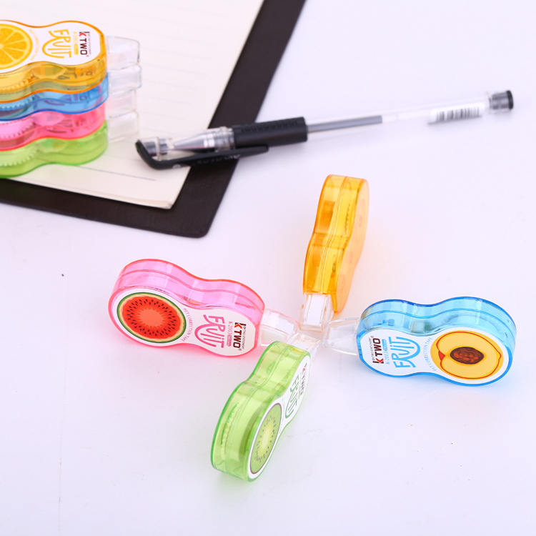 Zhilixing Fruit Color Color Correction Tape Mini Correction Tape Cute Childhood Memory Correction Tape Stationery Wholesale