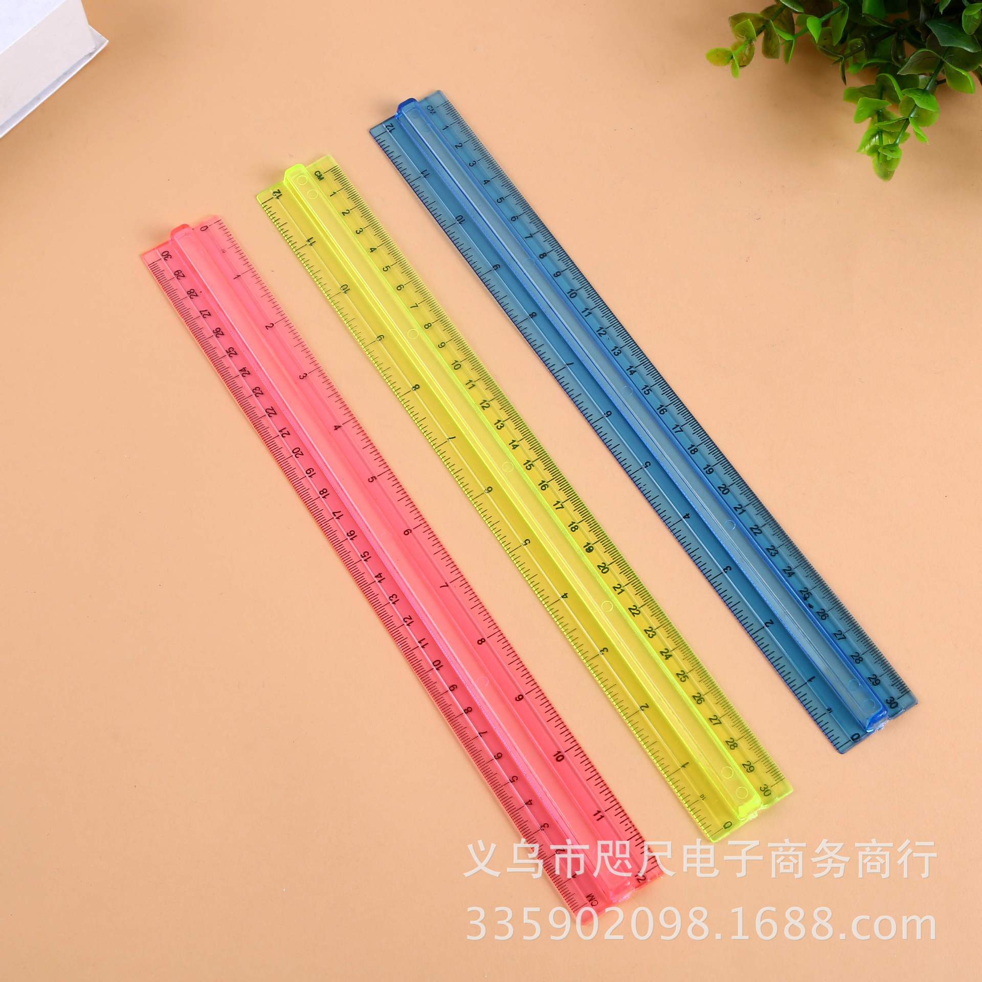 Bin Bin Bin stationery wholesale factory student supplies i-ruler set 3 pieces of 30CM ruler Bin Bin Bin stationery wholesale factory student supplies i-ruler set 3 pieces of 30CM ruler