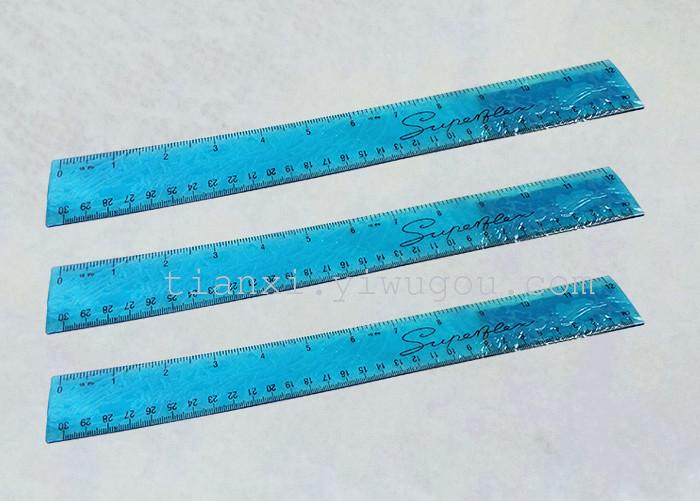 stationery The ruler 8102 sided high color transparent tape continuous scale ruler stationery The ruler 8102 sided high color transparent tape continuous scale ruler
