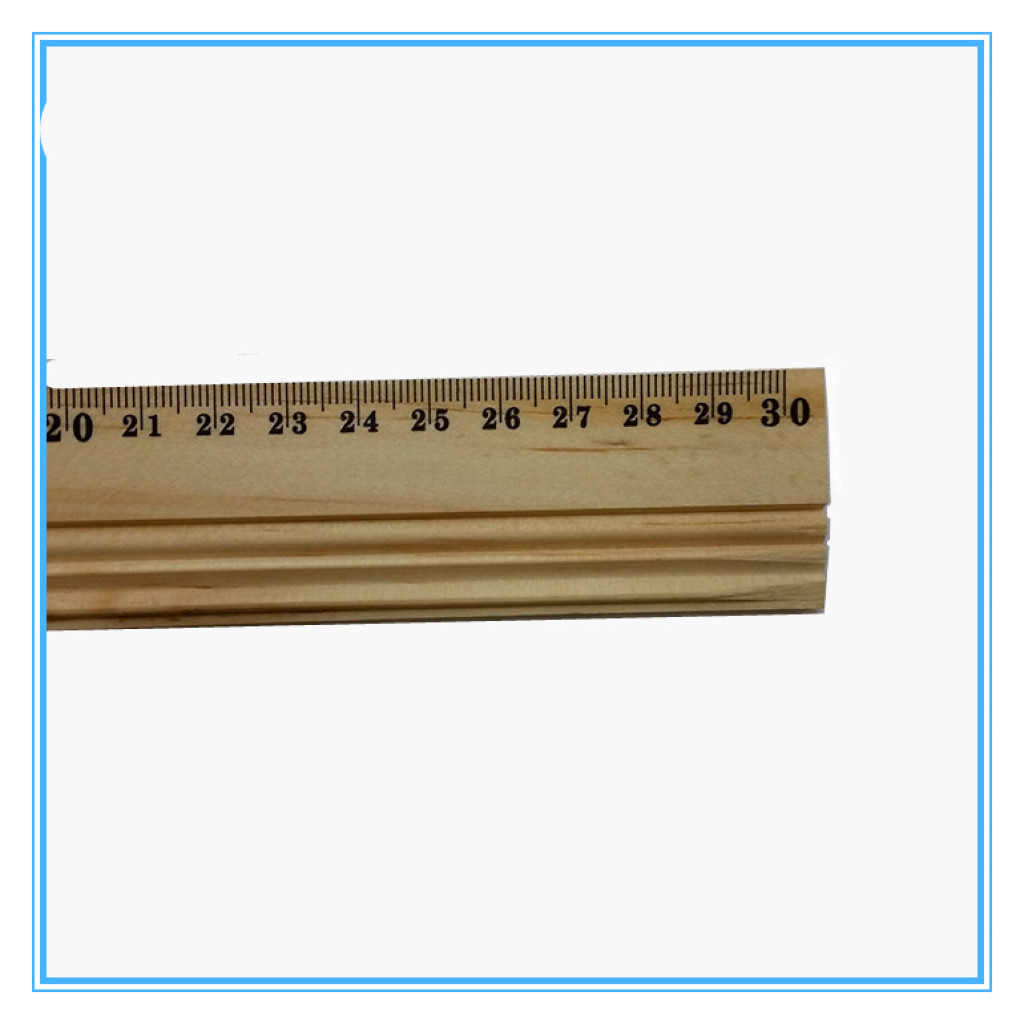 Ruler ruler ruler multi - groove foot green wood wip   stationery   