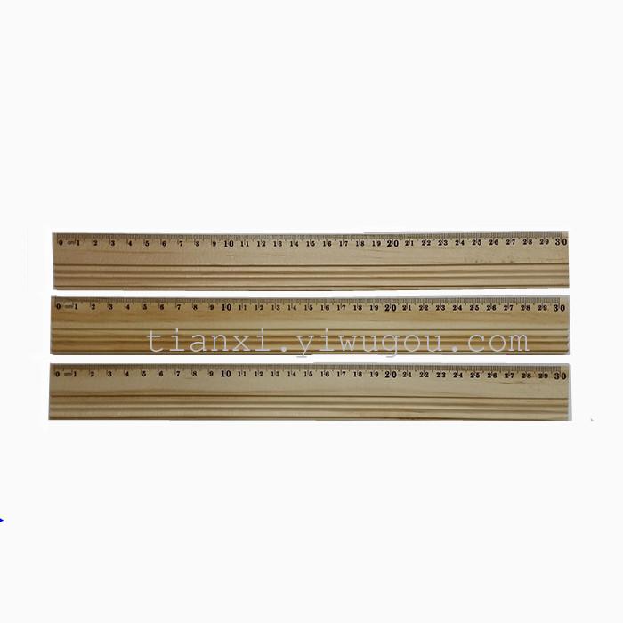 Ruler ruler ruler multi - groove foot green wood wip stationery Ruler ruler ruler multi - groove foot green wood wip stationery