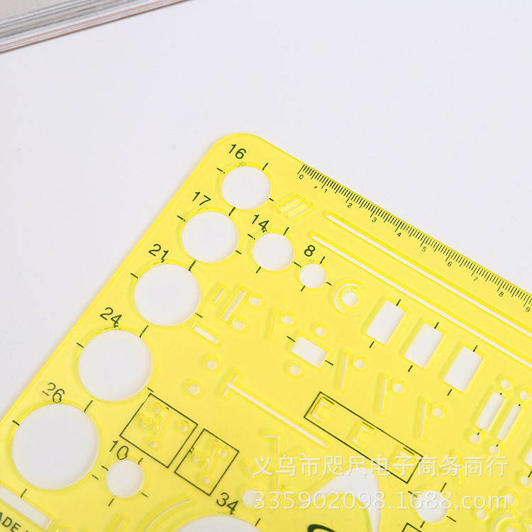 Manufacturer customized electrical template ruler, circular template ruler, oval template ruler, plastic template ruler set Manufacturer customized electrical template ruler, circular template ruler, oval template ruler, plastic template ruler set