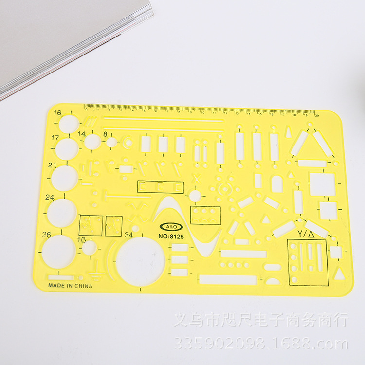 Manufacturer customized electrical template ruler, circular template ruler, oval template ruler, plastic template ruler set Manufacturer customized electrical template ruler, circular template ruler, oval template ruler, plastic template ruler set