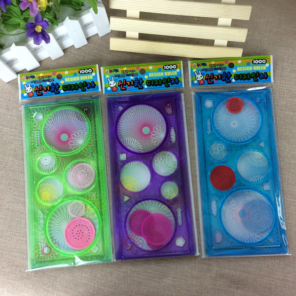 Bocai the new high quality plastic ruler ruler manufacturers selling spirograph