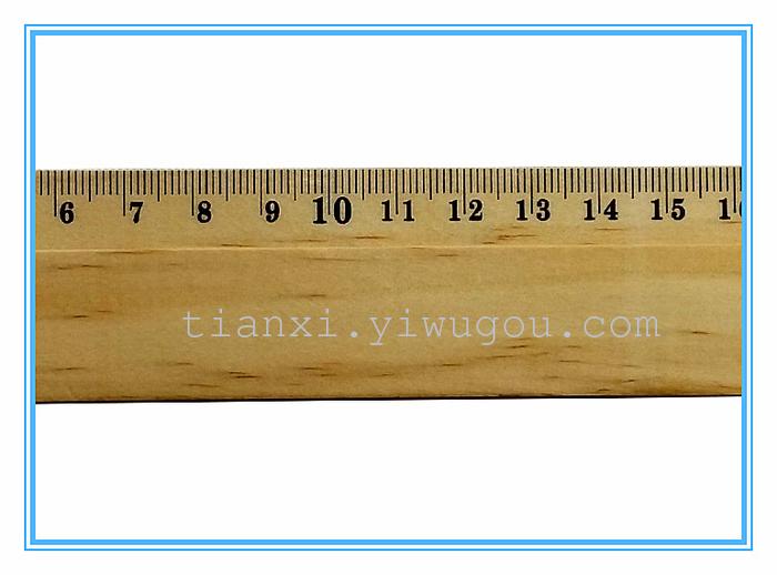 A ruler stationery SM2034DX log single bevel wooden ruler 20CM A ruler stationery SM2034DX log single bevel wooden ruler 20CM