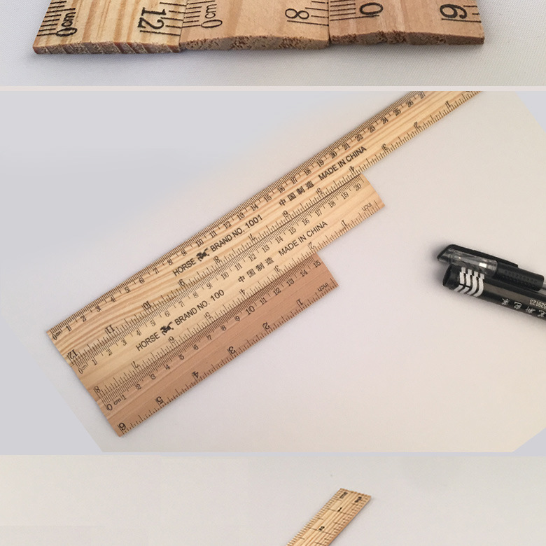 Engraved LOGO customized the original wood color wooden ruler is 15 cm, 20 cm, 30 cm dual - scale wooden ruler, manufacturers direct shot Engraved LOGO customized the original wood color wooden ruler is 15 cm, 20 cm, 30 cm dual - scale wooden ruler, manufacturers direct shot