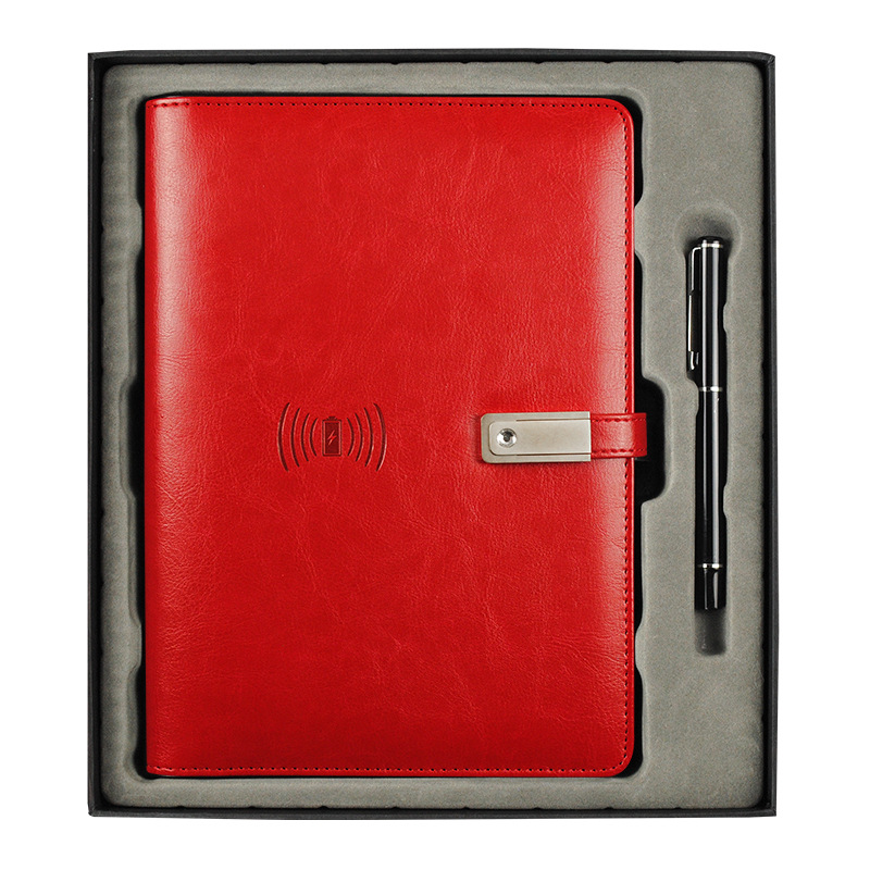Enterprise Business Gift Set Notebook A5 Multi-Function Wireless Charging Notepad Power Supply Notepad Gift Box