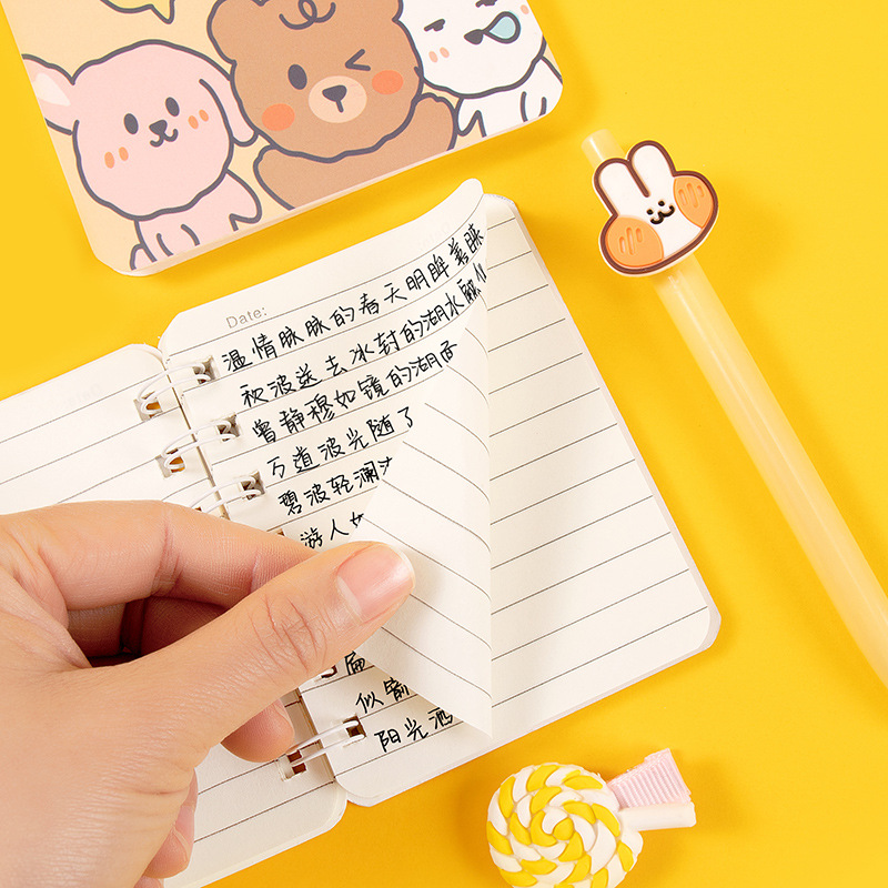 A7 Flip Coil Notebook Student Small Notebook Pocket Mini Notebook Diary Portable Office Notepad Wholesale