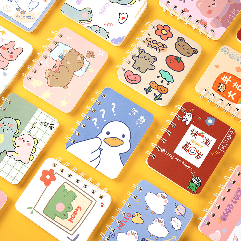 A7 Flip Coil Notebook Student Small Notebook Pocket Mini Notebook Diary Portable Office Notepad Wholesale
