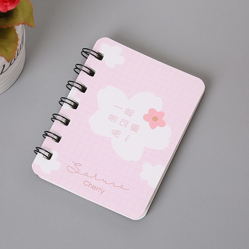 A7 Flip Coil Notebook Student Small Notebook Pocket Mini Notebook Diary Portable Office Notepad Wholesale