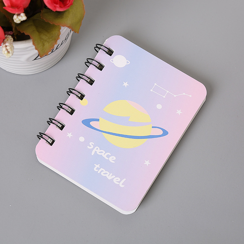 A7 Flip Coil Notebook Student Small Notebook Pocket Mini Notebook Diary Portable Office Notepad Wholesale