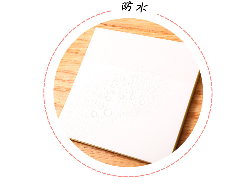 Simple Transparent Sticky Notes Students Use Tear-off Note Small Notebook to Learn Office Memo Can Be Pasted Note Paper