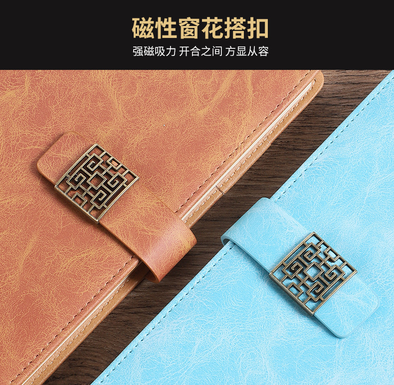 Business A5 Notebook Pack Custom Logo Simple Notepad Gift Set Creative Notepad Thick Diary