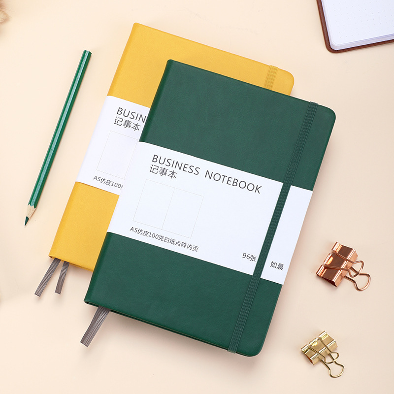 Notebook A5 Business Bandage Notepad Elastic Band Diary Printed Logo