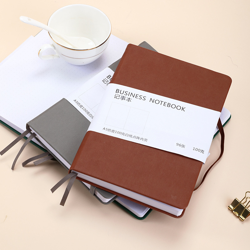 Notebook A5 Business Bandage Notepad Elastic Band Diary Printed Logo