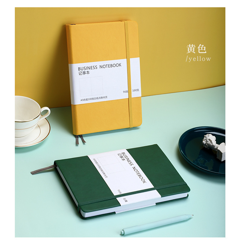 Notebook A5 Business Bandage Notepad Elastic Band Diary Printed Logo