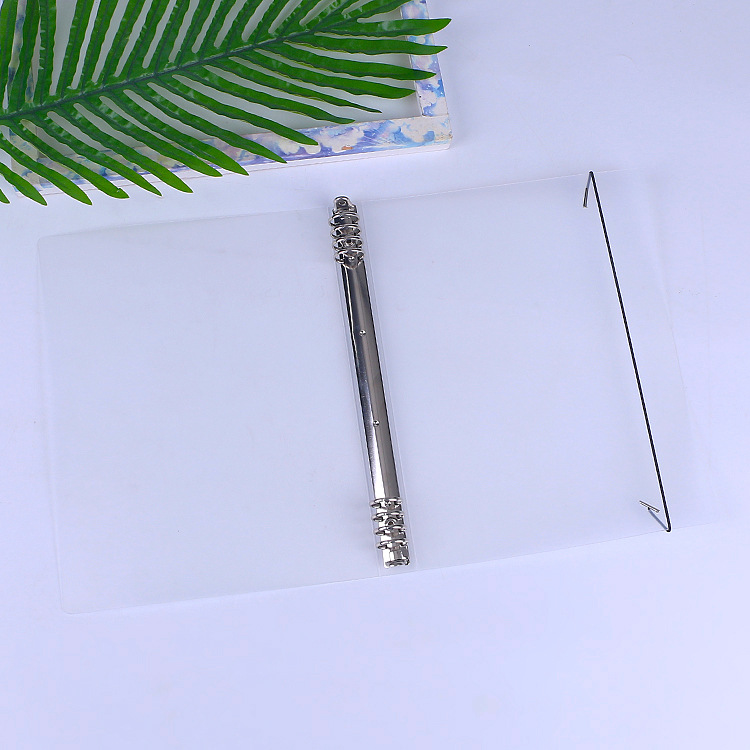 Spot Pp Loose-Leaf Notebook Shell 8-Hole B5 Frosted Loose-Leaf Replacement Shell A5a4 Loose-Leaf Inner Core Shell