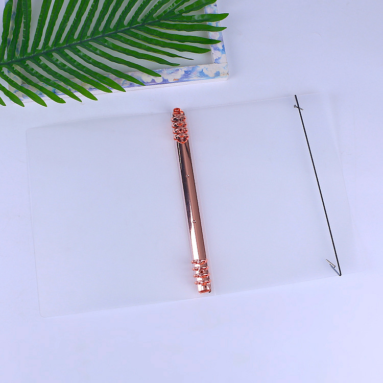 Spot Pp Loose-Leaf Notebook Shell 8-Hole B5 Frosted Loose-Leaf Replacement Shell A5a4 Loose-Leaf Inner Core Shell