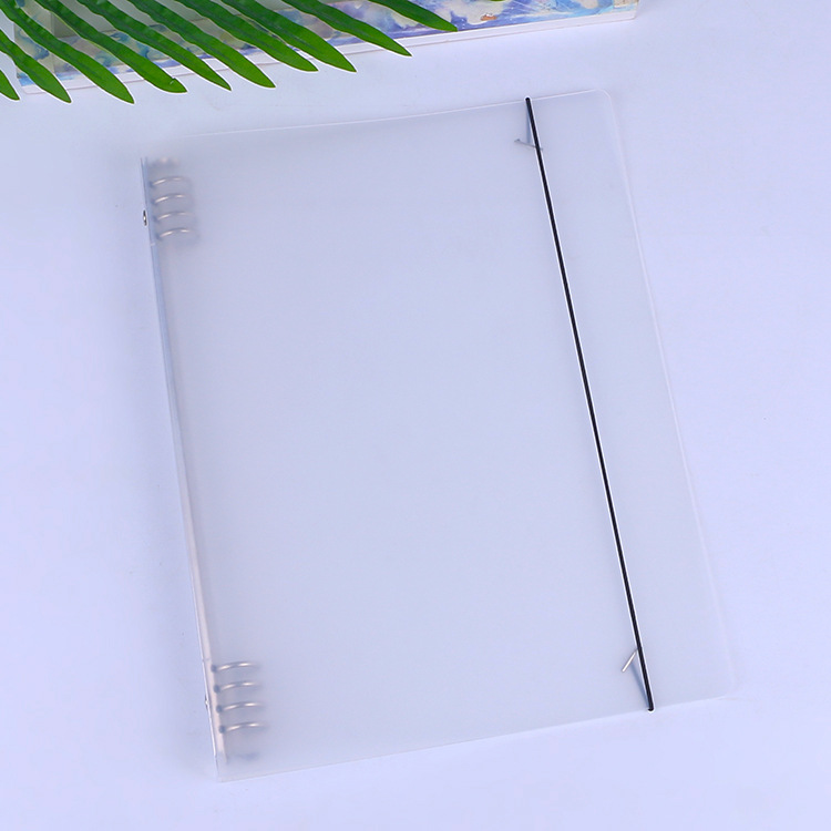 Spot Pp Loose-Leaf Notebook Shell 8-Hole B5 Frosted Loose-Leaf Replacement Shell A5a4 Loose-Leaf Inner Core Shell