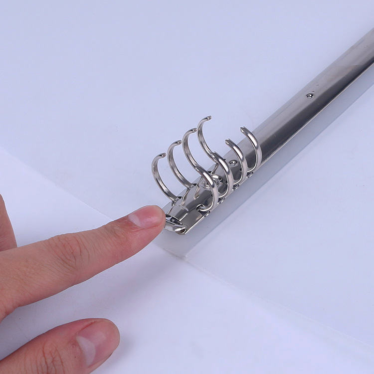 Spot Pp Loose-Leaf Notebook Shell 8-Hole B5 Frosted Loose-Leaf Replacement Shell A5a4 Loose-Leaf Inner Core Shell