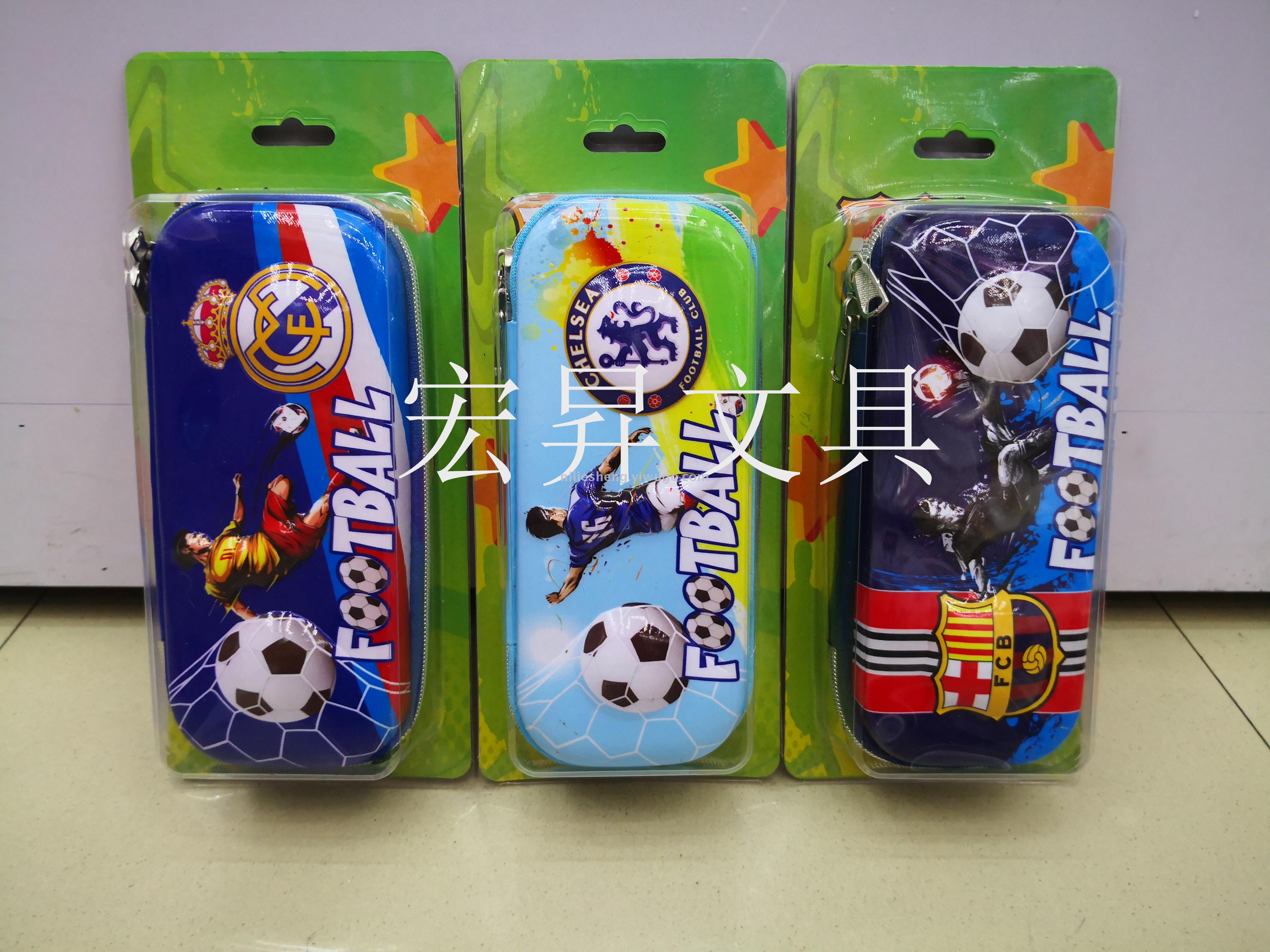 \&#034;EVA pen bag storage box large capacity 3 d waterproof pencil bag storage writing box student cartoon pen box