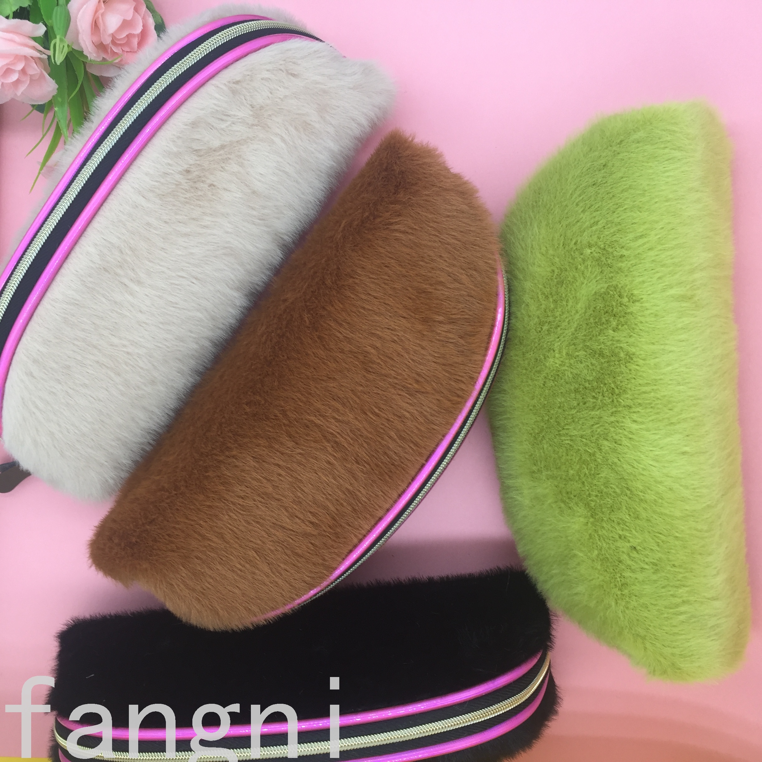 Plush Large Capacity Male and Female Primary and Secondary School Students New Zipper Pen Bag Stationery Case Buggy Bag