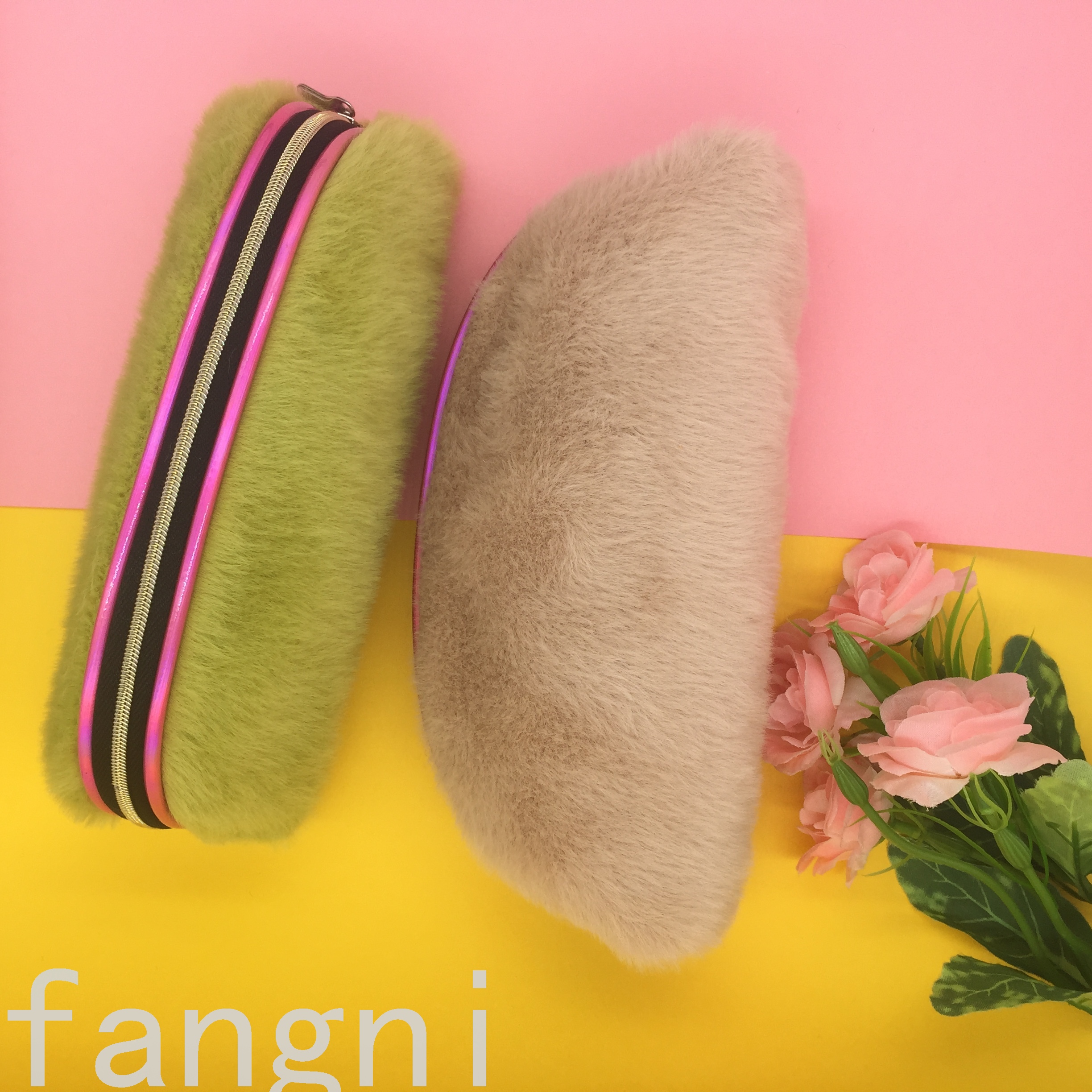 Plush Large Capacity Male and Female Primary and Secondary School Students New Zipper Pen Bag Stationery Case Buggy Bag