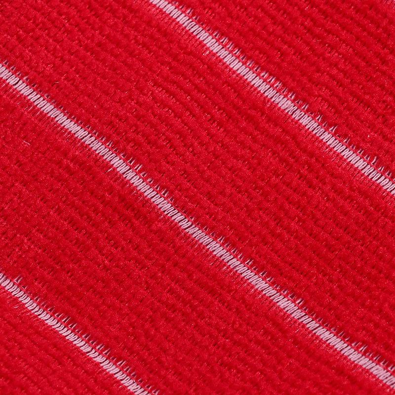 Kitchen Cleaning Equipment Oil-Free Dish Towel Cotton Absorbent Cleaning Cloth Thickened Striped Scouring Pad Factory Wholesale