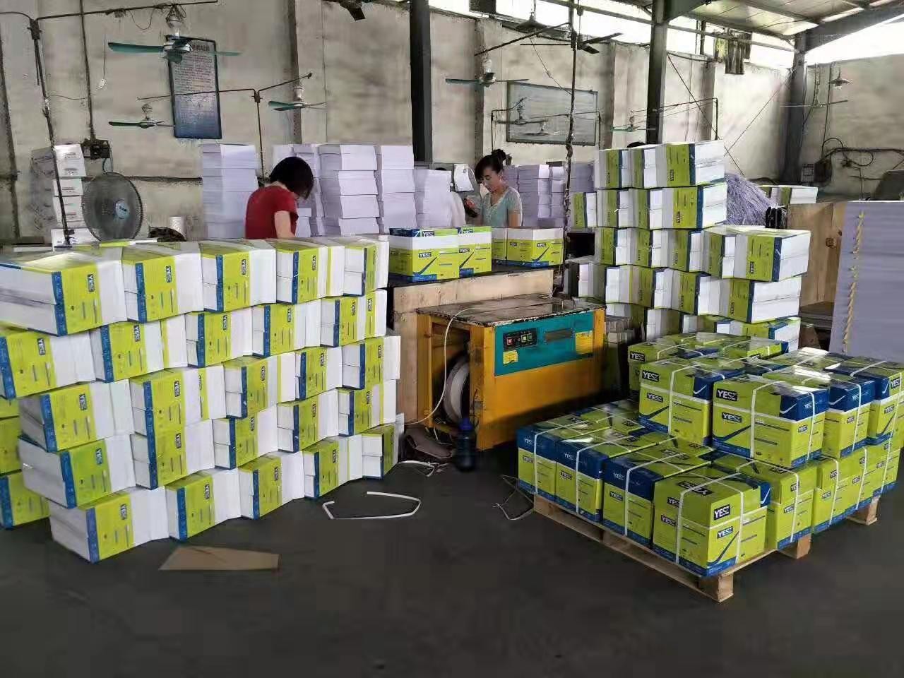 Copy Paper Double-Sided Printing A4 Paper Office Supplies 70G Wood Pulp Manufacturing Copy Paper Full Box 5 Packaging White Paper