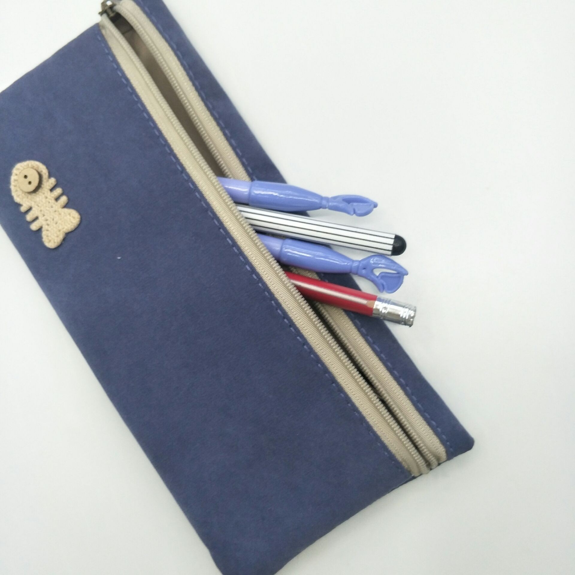 Buhechu Flounder Cotton Boxer Pencil Case Storage Bag Office Supplies Factory Direct Sales Welcome Customization Buhechu Flounder Cotton Boxer Pencil Case Storage Bag Office Supplies Factory Direct Sales Welcome Customization