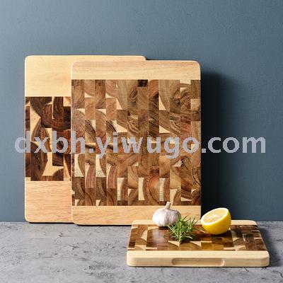 Acacia wood cutting board Solid wood cutting board kitchen antibacterial mold cutting board fruit chopping board
