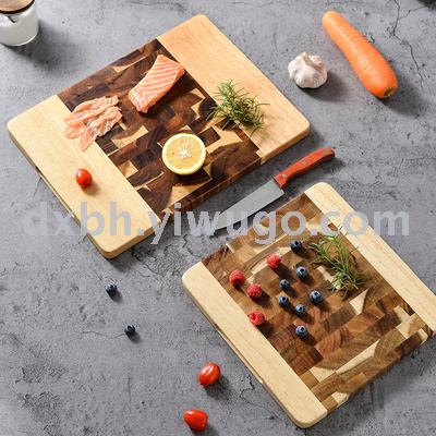 Acacia wood cutting board Solid wood cutting board kitchen antibacterial mold cutting board fruit chopping board