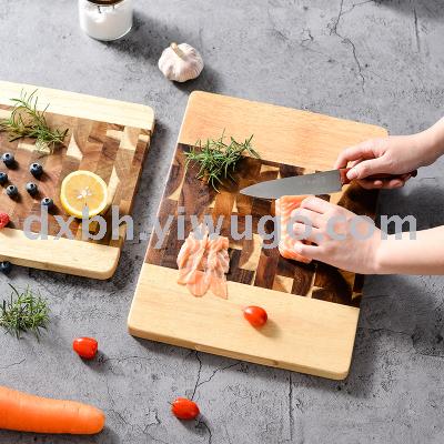 Acacia wood cutting board Solid wood cutting board kitchen antibacterial mold cutting board fruit chopping board