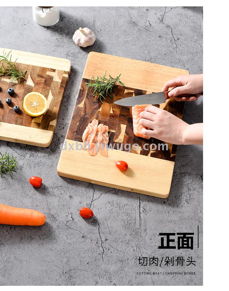 Acacia wood cutting board Solid wood cutting board kitchen antibacterial mold cutting board fruit chopping board Acacia wood cutting board Solid wood cutting board kitchen antibacterial mold cutting board fruit chopping board