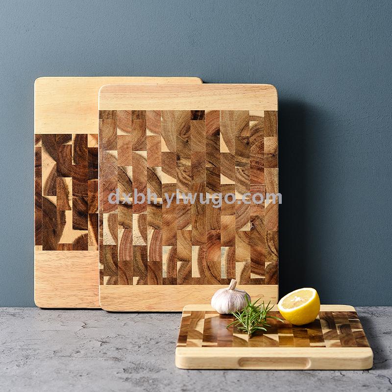 Acacia wood cutting board Solid wood cutting board kitchen antibacterial mold cutting board fruit chopping board Acacia wood cutting board Solid wood cutting board kitchen antibacterial mold cutting board fruit chopping board