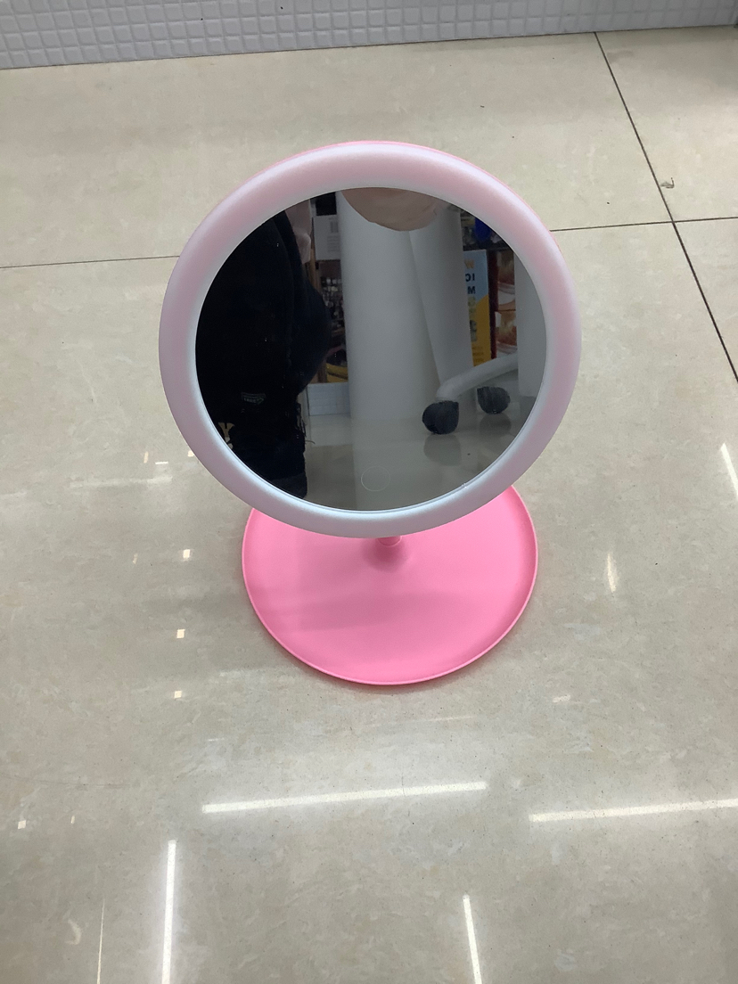 Hot Sale Makeup Mirror LED Light Mirror Portable Three-Color Adjustable Dressing Mirror Desktop Beauty Dormitory Makeup Mirror with Light Hot Sale Makeup Mirror LED Light Mirror Portable Three-Color Adjustable Dressing Mirror Desktop Beauty Dormitory Makeup Mirror with Light