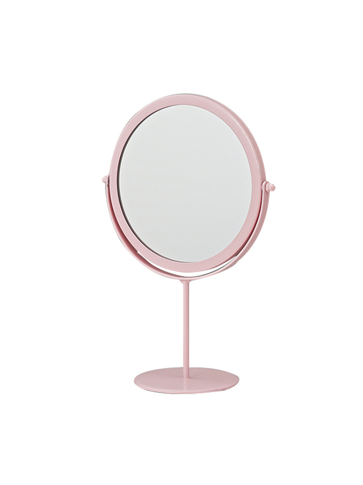INS Nordic Internet Celebrity Desktop Makeup Mirror Dormitory Female Desktop Portable Large Student Small Mirror Home Dressing Mirror