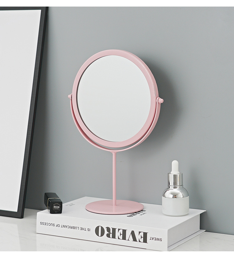 INS Nordic Internet Celebrity Desktop Makeup Mirror Dormitory Female Desktop Portable Large Student Small Mirror Home Dressing Mirror INS Nordic Internet Celebrity Desktop Makeup Mirror Dormitory Female Desktop Portable Large Student Small Mirror Home Dressing Mirror