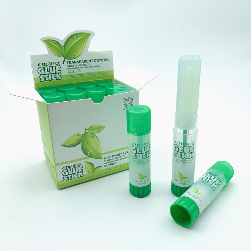 Office Stationery Large and Small Solid Glue Stick Learning Office Supplies Primary and Secondary School Students Transparent DIY Adhesive 26G