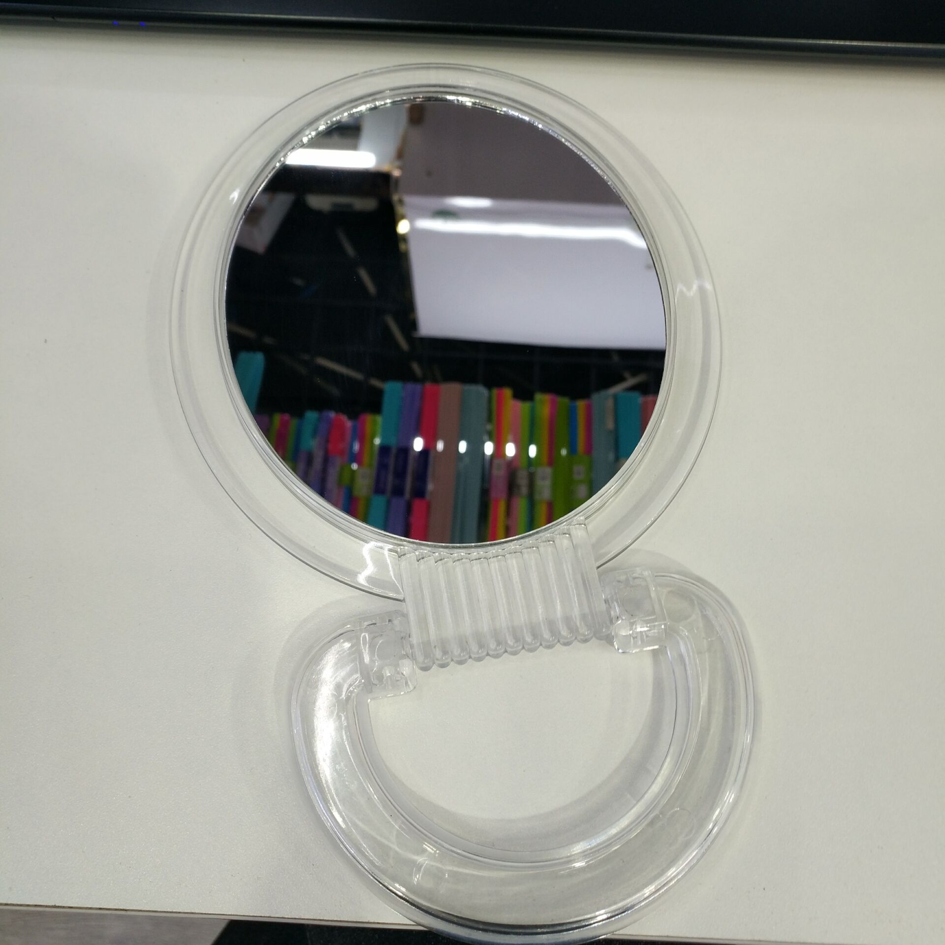 Oval Dressing Mirror Desktop Double Mirror Magnifying Glass PS Oval Dressing Mirror Desktop Double Mirror Magnifying Glass PS