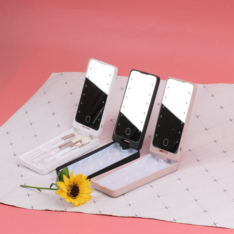 Foldable Rotating Storage Led Storage Makeup Mirror Dormitory Beauty Dressing Mirror Fill Light Storage Travel Makeup Mirror Foldable Rotating Storage Led Storage Makeup Mirror Dormitory Beauty Dressing Mirror Fill Light Storage Travel Makeup Mirror