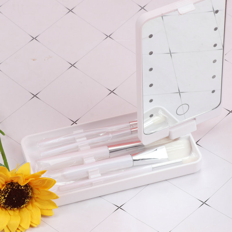 Foldable Rotating Storage Led Storage Makeup Mirror Dormitory Beauty Dressing Mirror Fill Light Storage Travel Makeup Mirror Foldable Rotating Storage Led Storage Makeup Mirror Dormitory Beauty Dressing Mirror Fill Light Storage Travel Makeup Mirror