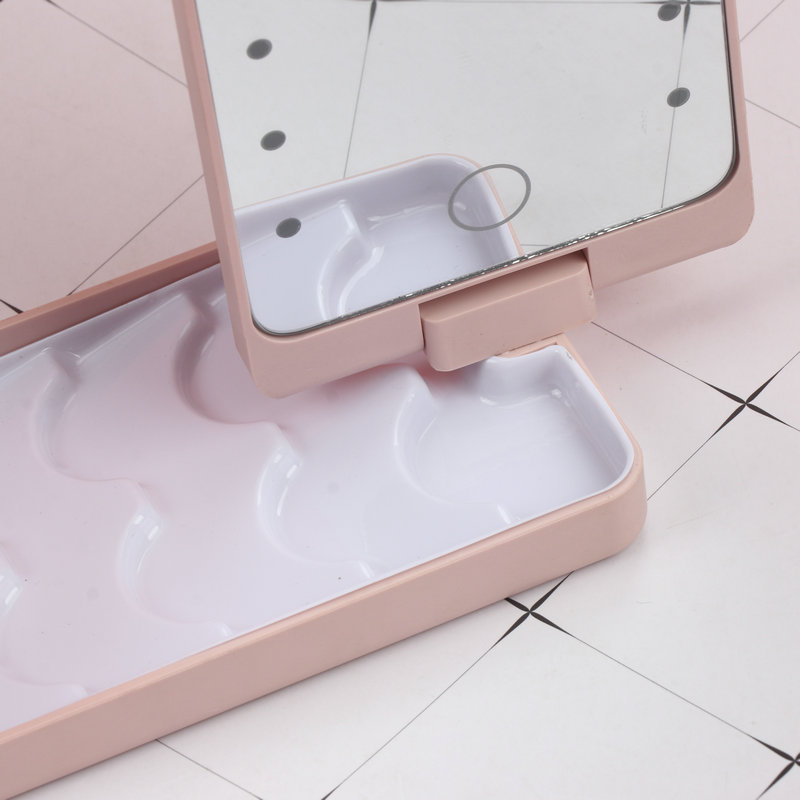 Foldable Rotating Storage Led Storage Makeup Mirror Dormitory Beauty Dressing Mirror Fill Light Storage Travel Makeup Mirror Foldable Rotating Storage Led Storage Makeup Mirror Dormitory Beauty Dressing Mirror Fill Light Storage Travel Makeup Mirror