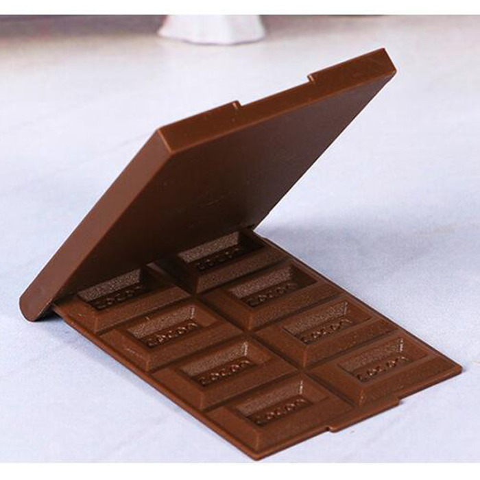 Korean creative personality chocolate mirror portable desktop plastic dressing mirror supplies wholesale Korean creative personality chocolate mirror portable desktop plastic dressing mirror supplies wholesale