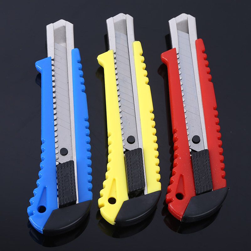 Factory Batch 223 Large Size Art Knife Durable Sharp All Steel Art Knife Utility Knife Cloth Scissors Wallpaper Knife