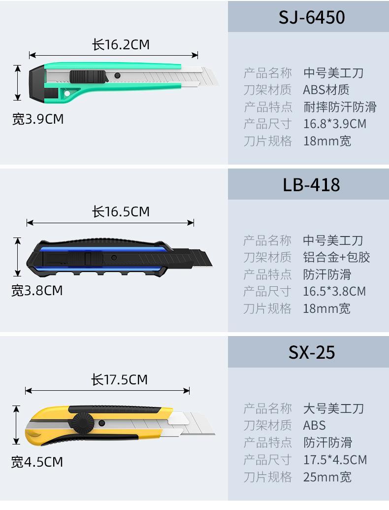 Factory Wholesale Art Knife Paper Cutter Heavy Aluminum Alloy Knife Holder Small Thickened Student Utility Knife Industrial Wallpaper Factory Wholesale Art Knife Paper Cutter Heavy Aluminum Alloy Knife Holder Small Thickened Student Utility Knife Industrial Wallpaper