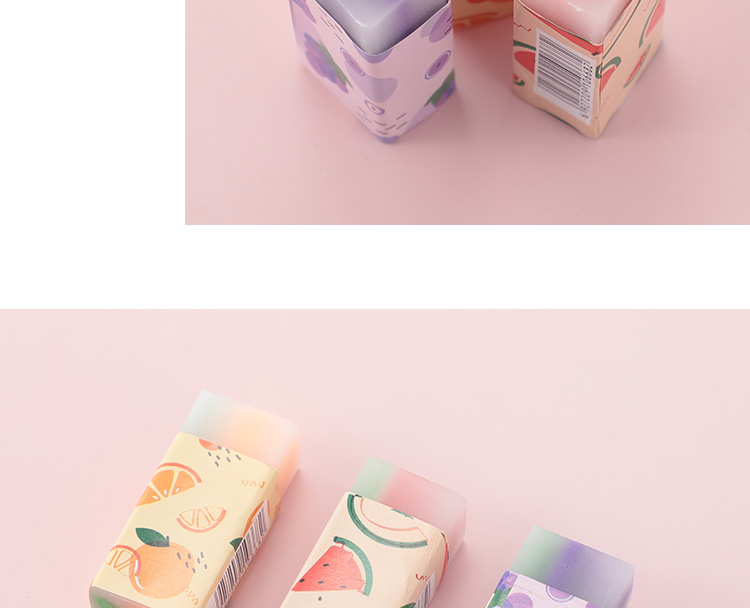 Customized Fruit Eraser Fragrant Cartoon Exam Eraser Painting Student 2B Eraser Creative Stationery Wholesale Customized Fruit Eraser Fragrant Cartoon Exam Eraser Painting Student 2B Eraser Creative Stationery Wholesale
