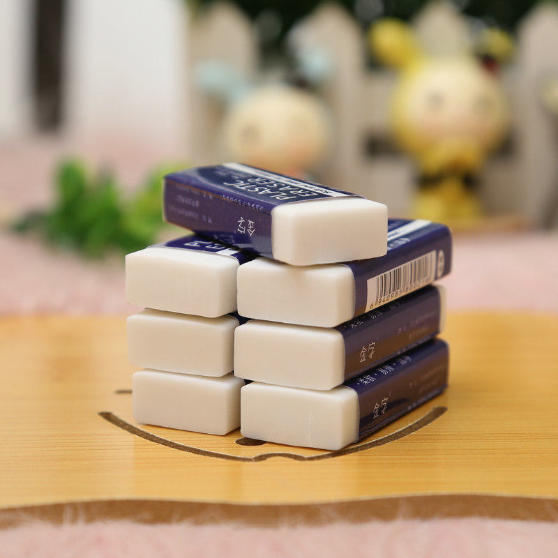 Factory Wholesale New 2B Eraser Exam Eraser Easy to Wipe Clean Eraser